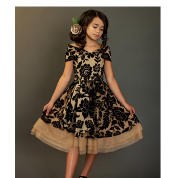 Joyfolie Belle Dress in Black Sz 8 - Picture 14 of 14